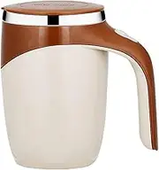 Automatic Magnetic Stirring Coffee Mug, Rotating Home Office Travel Mixing Cup，Funny Electric Stainless Steel Self Mixing Coffee Tumbler, Suitable for Coffee, Milk, Cocoa and Other Beverages……