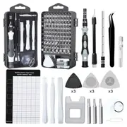 ACGAM Computer Repair Kit,122 in 1 Magnetic Laptop Screwdriver Kit, Precision Screwdriver Set, Small Impact Screw Driver
