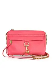 Rebecca Minkoff Watermelon Mini MAC Leather Crossbody Bag