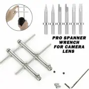 Stainless Steel Pro Spanner Wrench For Camera Lens Repair Opening Open Tool