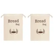 Linen Bread Bag Reusable Bread Bags Food Storage Bag Bread Storage Bags1641