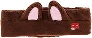 Marushin 2016076400 Disney Chip & Dale Cute Mushroom Microfiber Embroidery Headband