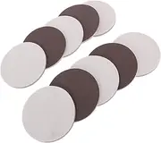 Gadpiparty 10pcs Extra Fine Grit Sanding Discs with Flocking Sponge for Wet and Dry Sanding for Car Paint and Metal Polishing Durable Hook and Loop Blocks