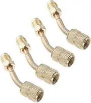 GETAJGHSD Refrigeration Hose Adapter Set 4pcs Air Conditioner Hose Connector Copper Fitting Sealing Mini Split Units