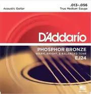 D'Addario Guitar Strings EJ24 True Medium / DADGAD Tuning .013-.056