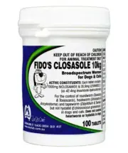 Fido’s Closasole Tablets 100pk