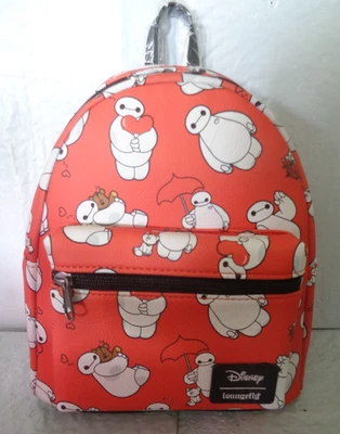 Disney / Loungefly - Baymax - Big Hero 6 - Tossprint - Mini Backpack
