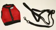 Niteangel Rabbit Walking Harness Bungee Leash SMALL Adjustable Mesh