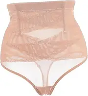 [VALICLUD] Underwear High Waist Shapewear Sculpting Bodysuit for Women Tummy Control Beige