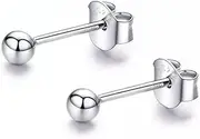 [Generic] Little Ball Stud Earrings Like Beans Shape Earrings for Women Gift