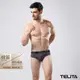 【TELITA】男內褲 型男彈性素色三角褲_深灰 TA304