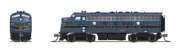 Broadway Limited 7766 N Scale B&O EMD F7A 4500 B/B/G