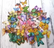 Butterfly Junk Journal Stickers Scrapbooks Cardmaking Collage Ephemera 40pc