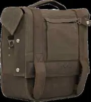 Burly Oak Waxed Cotton Leather Universal Detachable Saddlebag