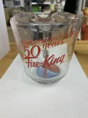 Anchor Hocking Fire King 50th Anniversary 16 Oz Measuring Cup New With Labels
