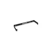 ICC ICCMSHB1RS Wall Mount Hinged Bracket - Black - 1U Rack Height - 19" Panel