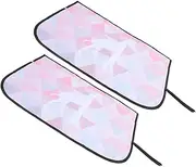 GARVALON 2pcs Shade Car Side Window Sun Shade Car Window Shades Car Curtain Van Window Covers Window Shades for Car Magnetic Car Window Curtain Car Window Screens for Camping