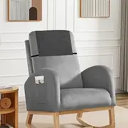 LYIYEYAN Headrest Cover, Faux Leather Recliner Headrest Protector, Waterproof Recliner Headrest Cover, Easy to Install Chair Arm Headrest Covers with Elastic Straps for Sofa Couch(Dark Grey,1)