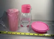 Tupperware Cats Meow Eco Water Bottle, Little Wonder, Tumbler New!
