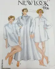 New Look 6906 Misses Night Shirts 3 styles and lengths Sewing Pattern Sizes 8-18