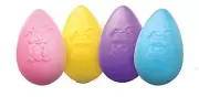 THE GIANT EASTER EGG - THE BIG LAWN EGG - 4 EGG/BUNNY 14 " 2022 VERSION - FS