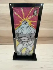 Marvel Magnetic Sketch Booklet Card Holder Display With Stand 4 Panel Black