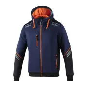 Sparco TECH Hooded Sweatshirt navy/orange s. XXL