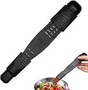 Sliding Measuring Spoon, Baking Cooking Spoon, Dishwasher Safe Sliding Scale Measuring Spoon for Dry and Liquid, Sugar