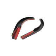 Car RH + LH Water Rain Diverters Gutter Extension For Jeep Wrangler JK 2007-2017 (for: Jeep)