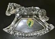 Waterford Rocking Horse Crystal Sculpture Made in Ireland