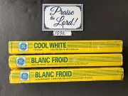 3 GE 98049 15" Cool White Fluorescent Light Bulbs Fg12120f2