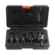 Step Drill Bit 4-Flute Taper Hole Expansion Cutter Achieves burr-free results