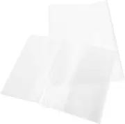 Homoyoyo 20Pcs Transparent Book Protection Covers Thick Notebook Film for Scrapbooks Textbooks and Documents Scratch Protection Film