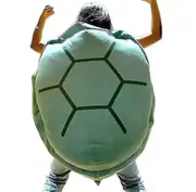 Wearable Turtle Shell Pillow Adult-giant Turtle Costume Funny Dress Up Weighted Turtle Plush,big Turtle Body Pillow green*60cm
