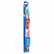 ORALB ADULT CAVITY DEFENSE TOOTHBRUSH MEDIUM DEEP CLEAN TEETH