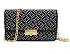 Michael Kors Ladies Shoulder Bag Cece Md Flap Strctrd. cross Body Black New