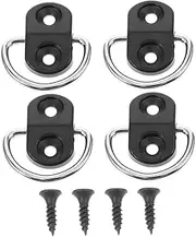 Ciieeo 2 Sets Heavy Duty Trunk Cargo Net Hooks Durable Tie Down Anchors for Truck Bed and Van Cargo Storage Prevent Sliding Collisions for Travel