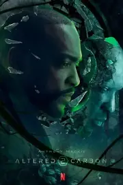 Altered Carbon poster print (b) : Anthony Mackie : 11 x 17 inches