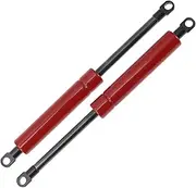 X AUTOHAUX 250mm/9.84" Gas Struts 800N Gas Springs Red Carbon Steel 2 Pcs RV Car Toolbox Lid Storage Box Cover Cabinet Door Cover