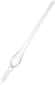 HOUDERCO Elegant Calligraphy Glass Pen Dip Pen Practice Glass Dip Pen Vintage Style Lightweight Writing Tool Occasions