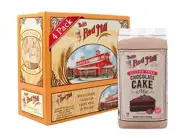 Bob's Red Mill Gluten Free Chocolate Cake Mix 16 ounce Pack of 4