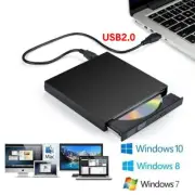 USB 2.0 External DVD Player ✅ CD Drive Mp3✅Music Portable Reader✅Free Shipping !
