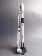 Falcon 9 Starlink on the launch pad