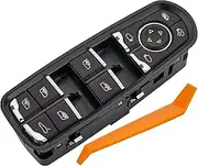 Power Window Switch Fits for Porsche Cayenne 2011-2018, Macan 2015-2018, Panamera 2011-2016.Driver Side Control Door vidrios Master Switch Replaces 7PP959858AEDML