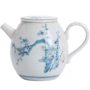 200ml Retro Blue White Ceramic Teapot Handpainted Kettle Kung Fu Tea Set