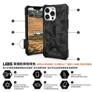 UAG iPhone 13 Pro Max 美國軍規耐衝擊防摔殼 頂級版 透明殼 保護套 保護殼 手機殼 背蓋 公司貨