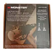 Monster Cable Prolink Studio Pro 2000 Microphone Cable. 100 feet Mic Cable. Gold