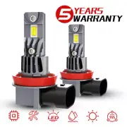H8 H9 LED HID Xenon Light Bulbs Angel Eyes Halo Ring 6000K For BMW E92 80W White