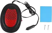 ZUNOXAZ Portable Car Heater Fan Auto Rotation Windshield Defogger Defroster Heating Cooling Non Slip Base for Quick Frost Removal for Winter Summer Use