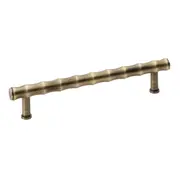 Alexander and Wilks Crispin Bamboo T-Bar Cupboard Pull Handle 160mm